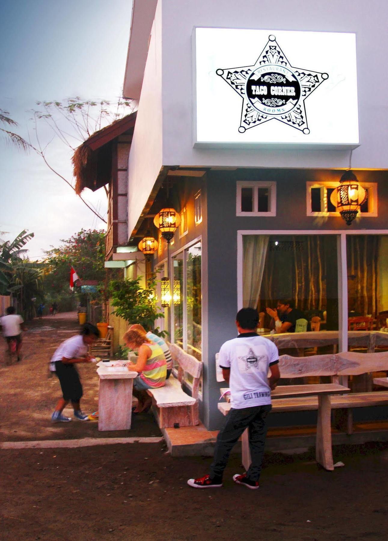 Taco Corner Apartman Gili Trawangan Kültér fotó